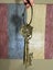 $1 reserve. Very large set of 4 vintage brass skeleton keys./ castle keys. Carousel 9