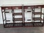 Kitchen islands x 2 retro movable storage wooden and tile Carousel 5
