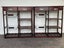 Kitchen islands x 2 retro movable storage wooden and tile Carousel 1
