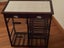 Kitchen islands x 2 retro movable storage wooden and tile Carousel 15