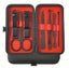 Clipper Set - 7pcs Manicure Tool Set with Portable Travel Case Pedicure Kit Carousel 1