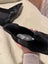 Top Shop Black Velvet Boot size 38 Carousel 4