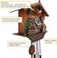 Cuckoo Clock Traditional Black Forest Clock Antique Carousel 5