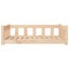 Dog Bed 95.5x65.5x28 Cm Solid Wood Pine Nttxpp Carousel 4