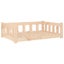Dog Bed 95.5x65.5x28 Cm Solid Wood Pine Nttxpp Carousel 7