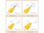 Stainless Steel Cheese Knife Set Yellow Handle Kitchen Utensils Carousel 7