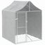 Outdoor Dog Kennel with Roof Silver 2x2x2.5 m Galvanised Steel Optlil Carousel 5