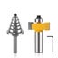 8mm Shank Carbide Steel Rabbet Router Bit With Bearings Trimmer Set Carousel 5