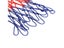 1pcs Nylon Basketball Net Thread For Hoops White Red Blue Luminous 12 Loops Carousel 7