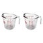 2x Anchor Hocking 250ml/1-Cup Glass Measuring Jug Small - Clear Carousel 1