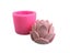 Aromatherapy Candle Silicone Mold 3D Lotus Flower Shape Soap Silicone Mould DIY Carousel 4