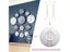 Wall Display Plates Hanger W Type Decoration Crafts Dish Spring Holder Carousel 4