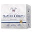 John Cotton Supreme Luxury 85% White Goose Down & Feather Quilt QUEEN Carousel 1