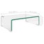 Tv Stand/monitor Riser Glass Clear 40x25x11 Cm Xaaoxl Carousel 2