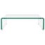 Tv Stand/monitor Riser Glass Clear 40x25x11 Cm Xaaoxl Carousel 3