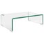 Tv Stand/monitor Riser Glass Clear 40x25x11 Cm Xaaoxl Carousel 6