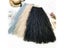 Summer Women Boho Long Skirt High Waist Ruffles Pink Jupe Femme Tulle Skirt Carousel 4