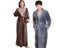Soft Fur Extra Long Thermal Bathrobe Men Plus Size Thick Flannel Winter Robe Carousel 5