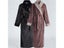 Soft Fur Extra Long Thermal Bathrobe Men Plus Size Thick Flannel Winter Robe Carousel 6