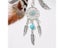 Natural Stone Keychain Dreamcatcher Metal Keyring Bag Charm For Women Girls Carousel 6