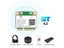 1200Mbps Wireless MC-AC7265 Half Mini PCI-E Wifi Card Bluetooth 4.2 802.11ac Carousel 4