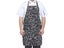 Adjustable Half-length Adult Apron Striped Hotel Restaurant Chef Waiter Apron Carousel 1