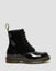 Dr. Martens Womens Leather 1460 Boots Shoes in Black Patent Lamper Carousel 8