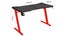 Odyssey8 140cm Dual Panel Red Gaming Desk Table Carousel 3
