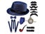 Halloween Gentleman Gangster Costume Men Roaring 20s Accessories For Men Carousel 6