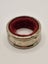 Vintage Wine Drip Collar – Silverplate Barware Felt Lined Mid-Century Carousel 1