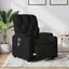 Electric Massage Recliner Chair Black Fabric Txbpllk Carousel 1