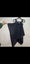 Taylor Boutique One Size Navy Pleated Dress Carousel 6