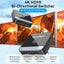 Vention 2-Port HDMI Bi-Direction 4K Switcher Black ABS Type Carousel 2