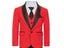 Slim Fit Boy's 3-Piece Tuxedo Suit Set For Formal Events Carousel 8