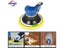 WENXING 6 Inches Air Sander With Vacuum 150mm Pneumatic Sander 6" Air Sanding Carousel 3