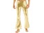 Men's Shiny Metallic Disco Pants Long Flared Bell Bottom Trousers Carousel 5