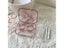 Pink Transparent Love Bow Contact Lens Case For Girls Carousel 8