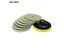 7 Pieces 4" Wet Grinding Disc Flexible Polishing Pad 1 Piece Back-up Pad Nozzle Carousel 3