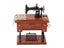 Music Box Sewing Machine Music Box European Crafts Retro Sewing Clockwork Home Carousel 3
