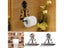 Classic Bathroom Accessories Vintage Iron Toilet Paper Towel Roll Holder Carousel 3