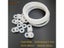 White Silicon O-rings OD8mm-360mm*3.1mm Thickness Food Grade Seals No Poison Carousel 3