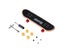 Alloy Stand Plastic FingerBoards Mini Skate De Dedo For Kids Boys Carousel 6