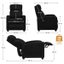 Boucle Recliner Reclining Chair Upholstered Sofa Carousel 2