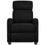 Boucle Recliner Reclining Chair Upholstered Sofa Carousel 5