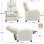 Recliner Chair Corduroy Recliner Sofa Adjustable Modern Single Reclining Chair Carousel 2