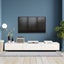 TV Cabinet Stand Unit Console Table 180cm Entertainment Center Bench Carousel 3