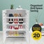 Shoe Cabinet Wooden Shoes Storage Rack Carousel 10