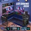 Corner Gaming Desk L Shaped Carousel 1