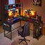 Corner Gaming Desk L Shaped Carousel 8