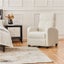 Boucle Recliner Chair Upholstered Sofa Carousel 12